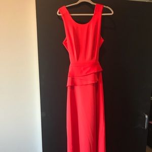 BCBG MAXAZRIA “KIARA” EVENING DRESS Poppy